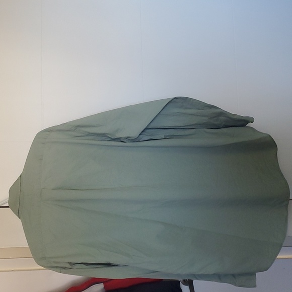 Ralph Lauren Size L Olive Green Button Down Shirt - Picture 8 of 8